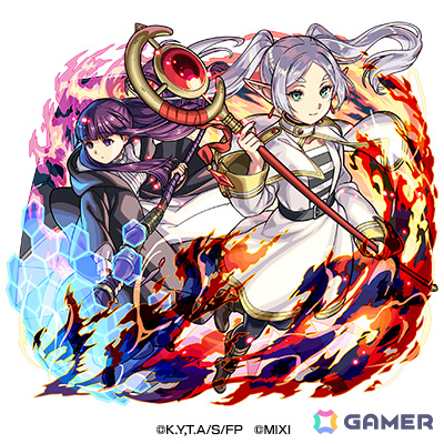 「モンスト」×TVアニメ「葬送のフリーレン」のコラボ第2弾が1月17日より開催！フリーレン＆ヒンメル、フリーレン＆フェルン、フェルン＆シュタルクなどが登場の画像