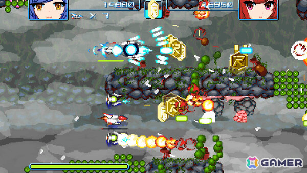 「Graze Counter GM」のびっくりソフトウェアによる攻防一体の横スクロールSTG「Revolgear Zero」が2月19日にリリース！の画像