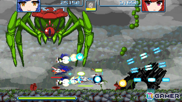 「Graze Counter GM」のびっくりソフトウェアによる攻防一体の横スクロールSTG「Revolgear Zero」が2月19日にリリース！の画像