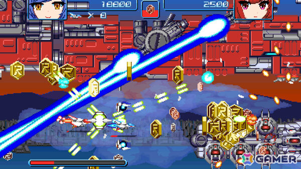 「Graze Counter GM」のびっくりソフトウェアによる攻防一体の横スクロールSTG「Revolgear Zero」が2月19日にリリース！の画像