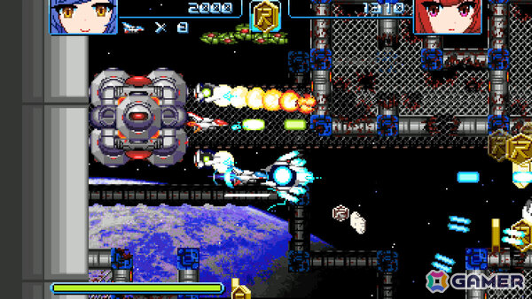 「Graze Counter GM」のびっくりソフトウェアによる攻防一体の横スクロールSTG「Revolgear Zero」が2月19日にリリース！の画像