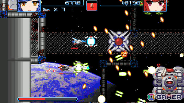 「Graze Counter GM」のびっくりソフトウェアによる攻防一体の横スクロールSTG「Revolgear Zero」が2月19日にリリース！の画像