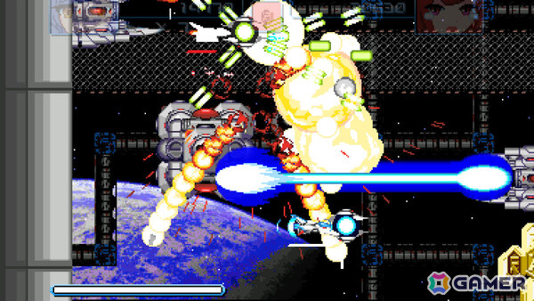 「Graze Counter GM」のびっくりソフトウェアによる攻防一体の横スクロールSTG「Revolgear Zero」が2月19日にリリース！の画像