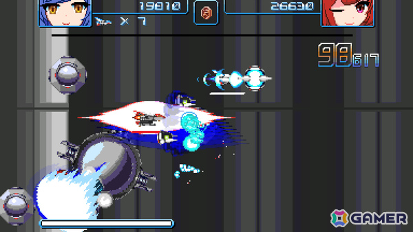 「Graze Counter GM」のびっくりソフトウェアによる攻防一体の横スクロールSTG「Revolgear Zero」が2月19日にリリース！の画像