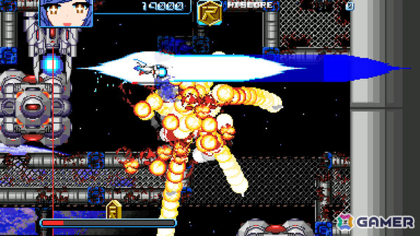 「Graze Counter GM」のびっくりソフトウェアによる攻防一体の横スクロールSTG「Revolgear Zero」が2月19日にリリース！の画像