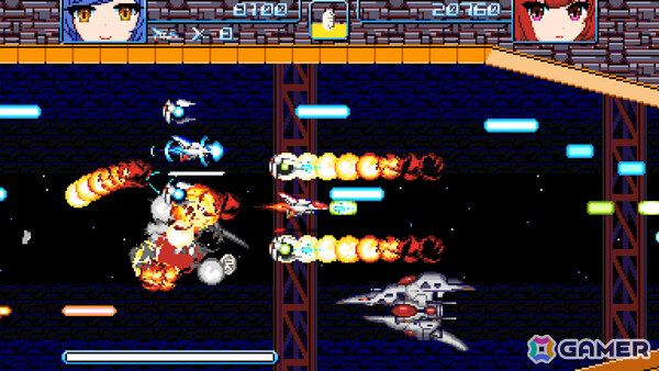 「Graze Counter GM」のびっくりソフトウェアによる攻防一体の横スクロールSTG「Revolgear Zero」が2月19日にリリース！の画像