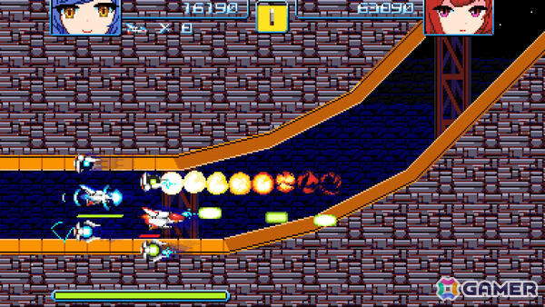 「Graze Counter GM」のびっくりソフトウェアによる攻防一体の横スクロールSTG「Revolgear Zero」が2月19日にリリース！の画像