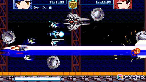 「Graze Counter GM」のびっくりソフトウェアによる攻防一体の横スクロールSTG「Revolgear Zero」が2月19日にリリース！の画像