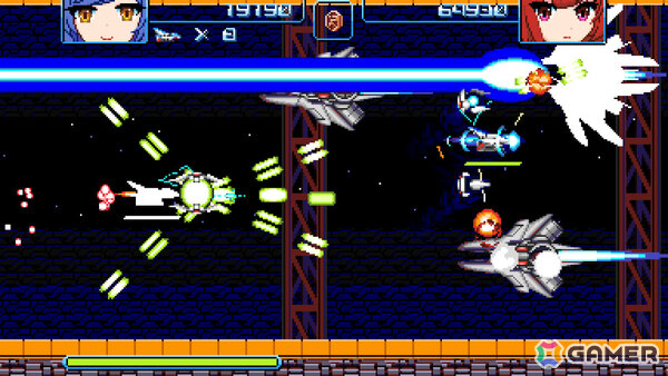 「Graze Counter GM」のびっくりソフトウェアによる攻防一体の横スクロールSTG「Revolgear Zero」が2月19日にリリース！の画像