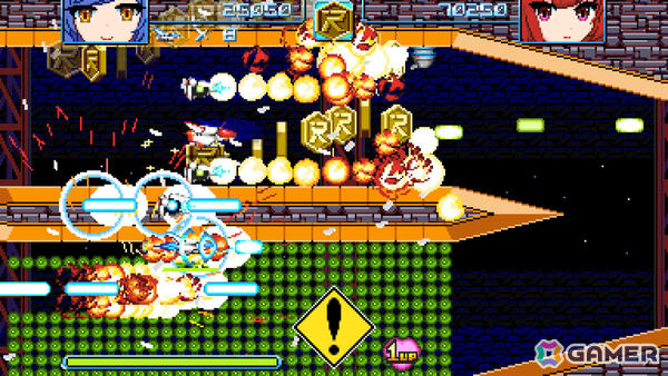 「Graze Counter GM」のびっくりソフトウェアによる攻防一体の横スクロールSTG「Revolgear Zero」が2月19日にリリース！の画像