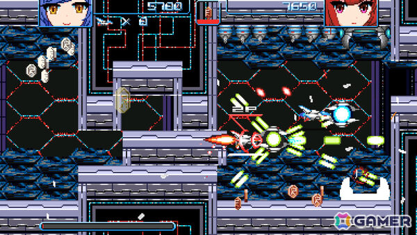 「Graze Counter GM」のびっくりソフトウェアによる攻防一体の横スクロールSTG「Revolgear Zero」が2月19日にリリース！の画像