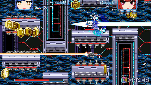 「Graze Counter GM」のびっくりソフトウェアによる攻防一体の横スクロールSTG「Revolgear Zero」が2月19日にリリース！の画像