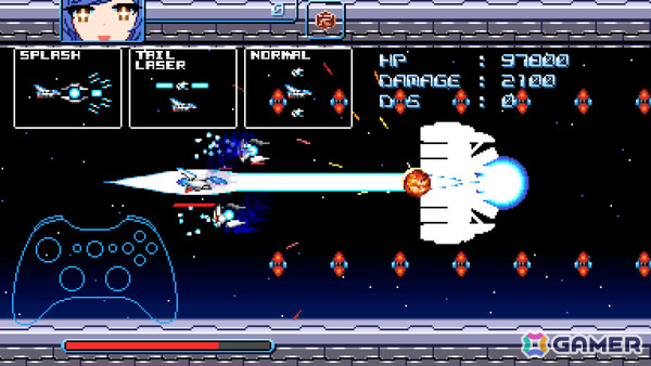 「Graze Counter GM」のびっくりソフトウェアによる攻防一体の横スクロールSTG「Revolgear Zero」が2月19日にリリース！の画像