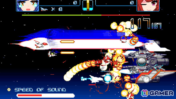 「Graze Counter GM」のびっくりソフトウェアによる攻防一体の横スクロールSTG「Revolgear Zero」が2月19日にリリース！の画像