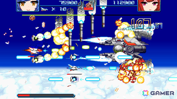 「Graze Counter GM」のびっくりソフトウェアによる攻防一体の横スクロールSTG「Revolgear Zero」が2月19日にリリース！の画像