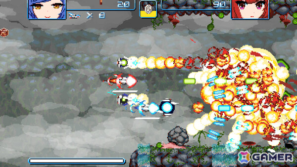 「Graze Counter GM」のびっくりソフトウェアによる攻防一体の横スクロールSTG「Revolgear Zero」が2月19日にリリース！の画像