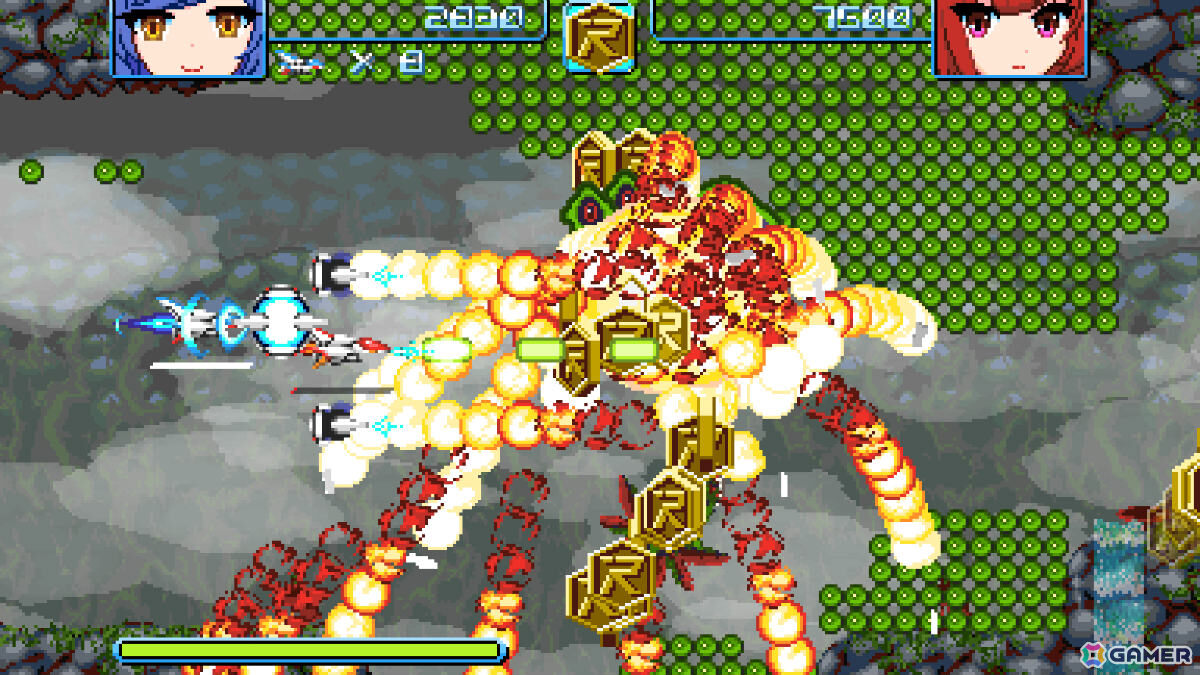 「Graze Counter GM」のびっくりソフトウェアによる攻防一体の横スクロールSTG「Revolgear Zero」が2月19日にリリース！の画像10