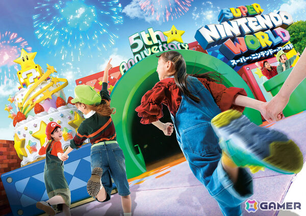 「スーパー・ニンテンドー・ワールド」開業5周年を記念したアニバーサリー・イヤーが3月18日より開催!の画像2
