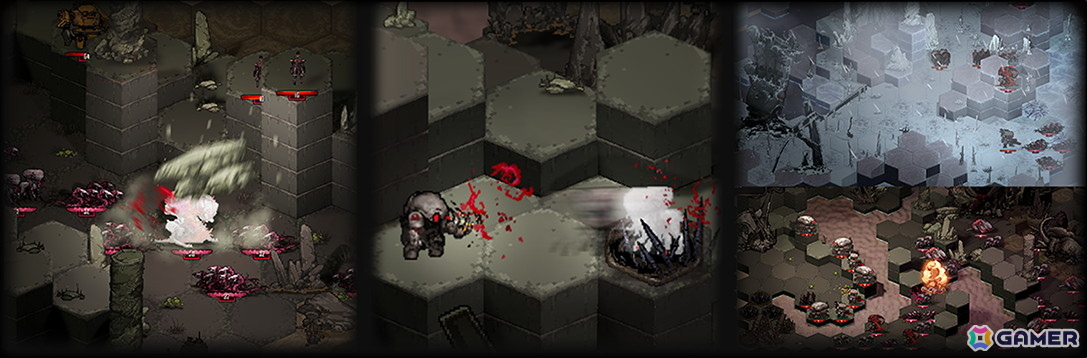 タクティカルRPG「深獄」の早期アクセスがSteamで開始！遮蔽物の破壊や高低差など地形を駆使した戦略性が魅力の画像