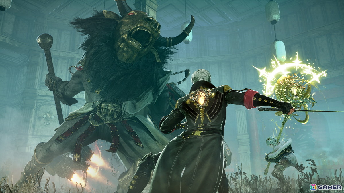 「CODE VEIN II」懲役1万年を科された異端の吸血鬼「ゼノン・グリフゴート（CV：子安武人）」のプロフィールやバディ特性を紹介！の画像