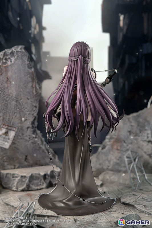 「勝利の女神：NIKKE」よりミハラ：ボンディングチェーンが1/7スケールフィギュアとなって登場！あみあみ限定で特典「A2クリアポスター」も付属の画像