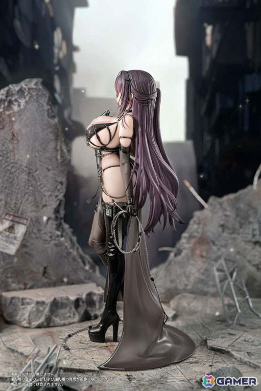 「勝利の女神：NIKKE」よりミハラ：ボンディングチェーンが1/7スケールフィギュアとなって登場！あみあみ限定で特典「A2クリアポスター」も付属の画像