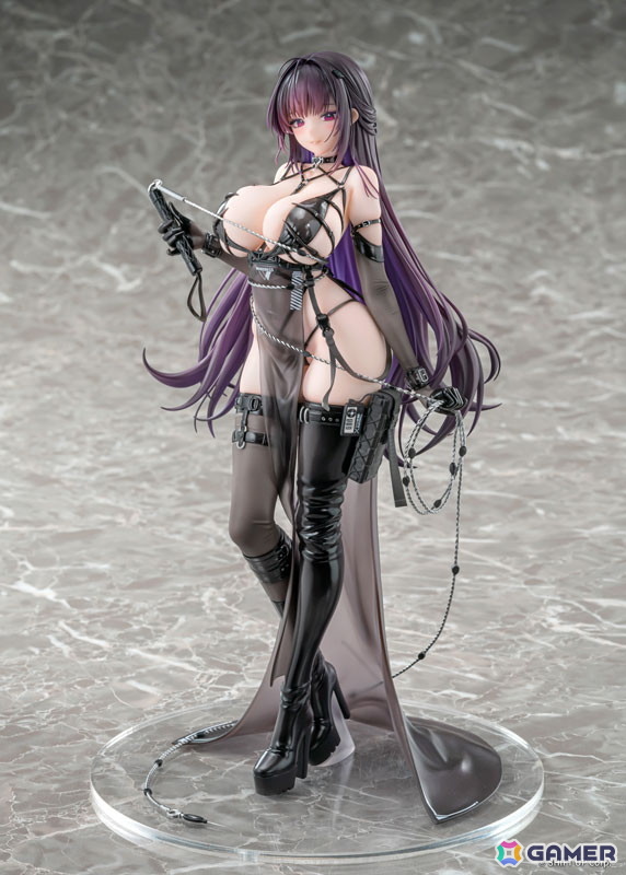 「勝利の女神：NIKKE」よりミハラ：ボンディングチェーンが1/7スケールフィギュアとなって登場！あみあみ限定で特典「A2クリアポスター」も付属の画像