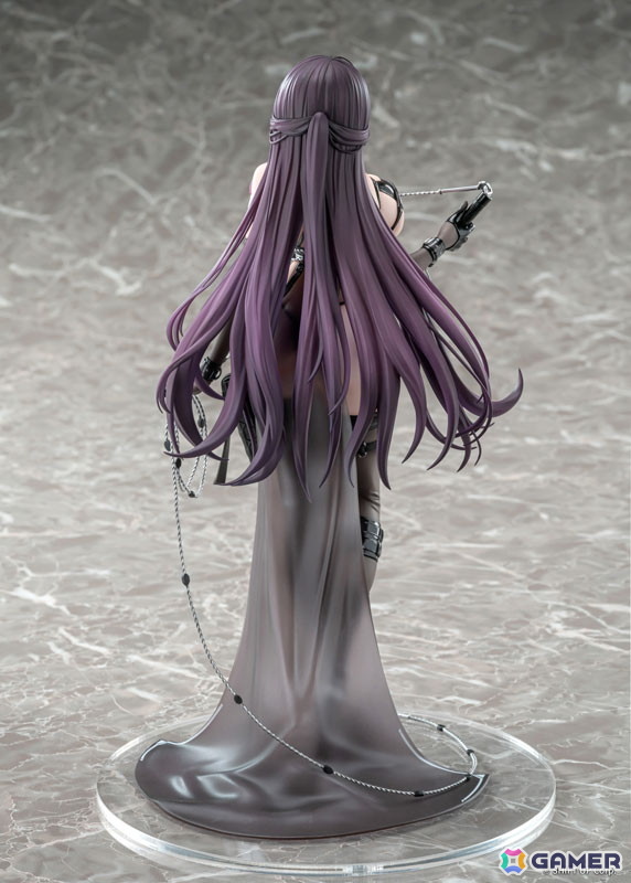 「勝利の女神：NIKKE」よりミハラ：ボンディングチェーンが1/7スケールフィギュアとなって登場！あみあみ限定で特典「A2クリアポスター」も付属の画像