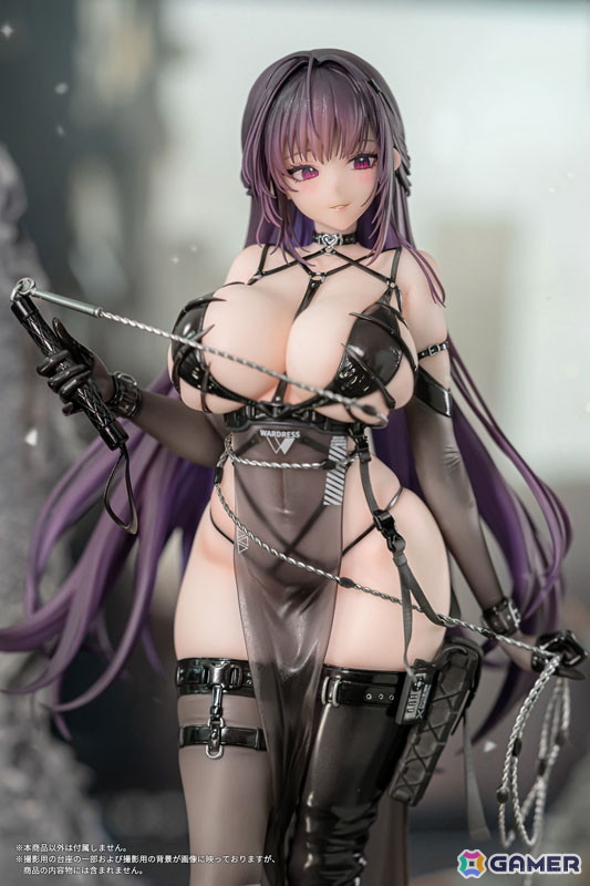 「勝利の女神：NIKKE」よりミハラ：ボンディングチェーンが1/7スケールフィギュアとなって登場！あみあみ限定で特典「A2クリアポスター」も付属の画像