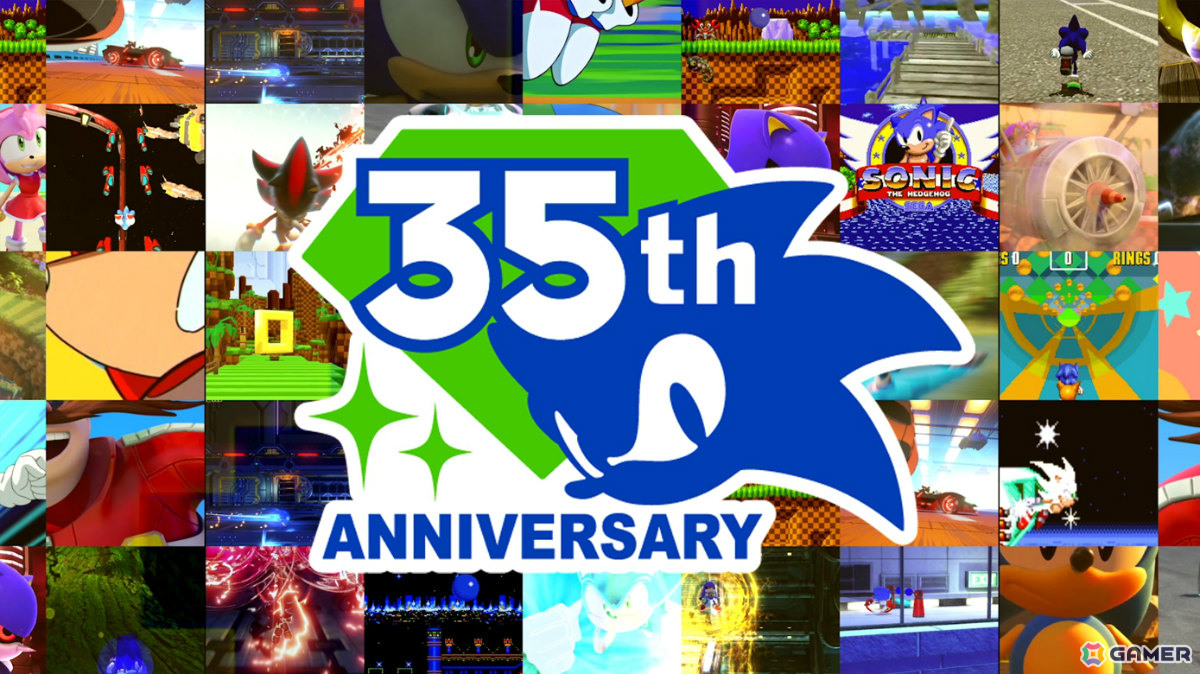 「ソニック」シリーズは2026年で35周年！記念サイトや名シーンを振り返るアニバーサリートレーラーが公開の画像