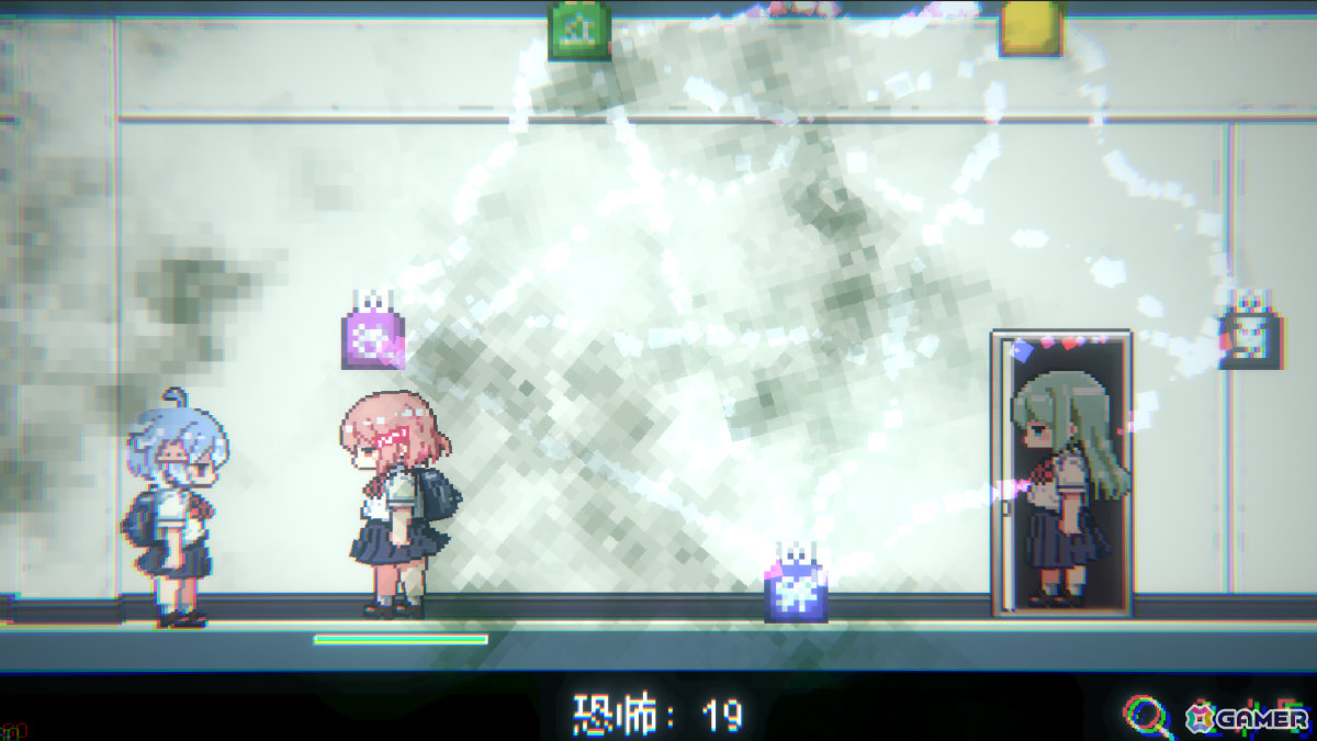 かわいくて怖くないホラーADV「おばけなんて怖くないJK VS 学校迷宮」プロトタイプ版がSteamで公開！必殺技「コワクナイ！」で怖いイベントを回避することもの画像9