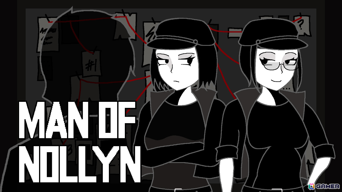 容疑者を買収・脅迫することで追加のヒントがもらえるノワール推理ADV「Man of Nollyn」がリリースの画像