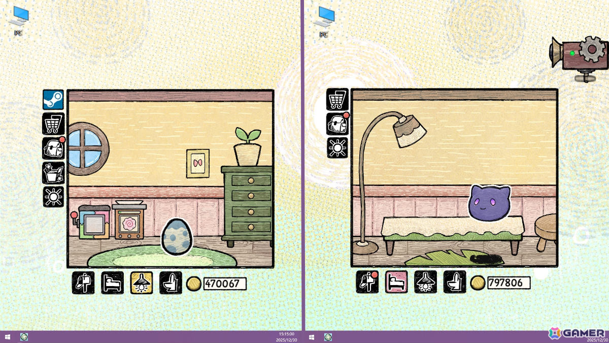 エッゴと呼ばれるデスクトップペットを育てるたまごっち系育成ゲーム「すみっこのエッゴ」がリリース！の画像2