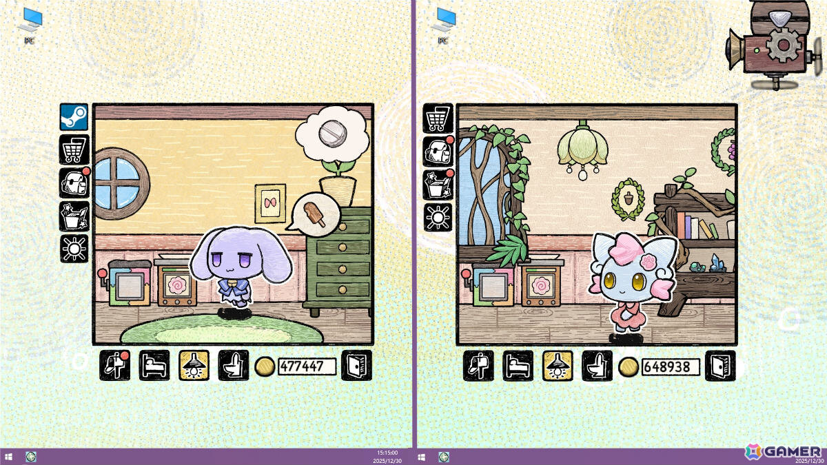 エッゴと呼ばれるデスクトップペットを育てるたまごっち系育成ゲーム「すみっこのエッゴ」がリリース！の画像6