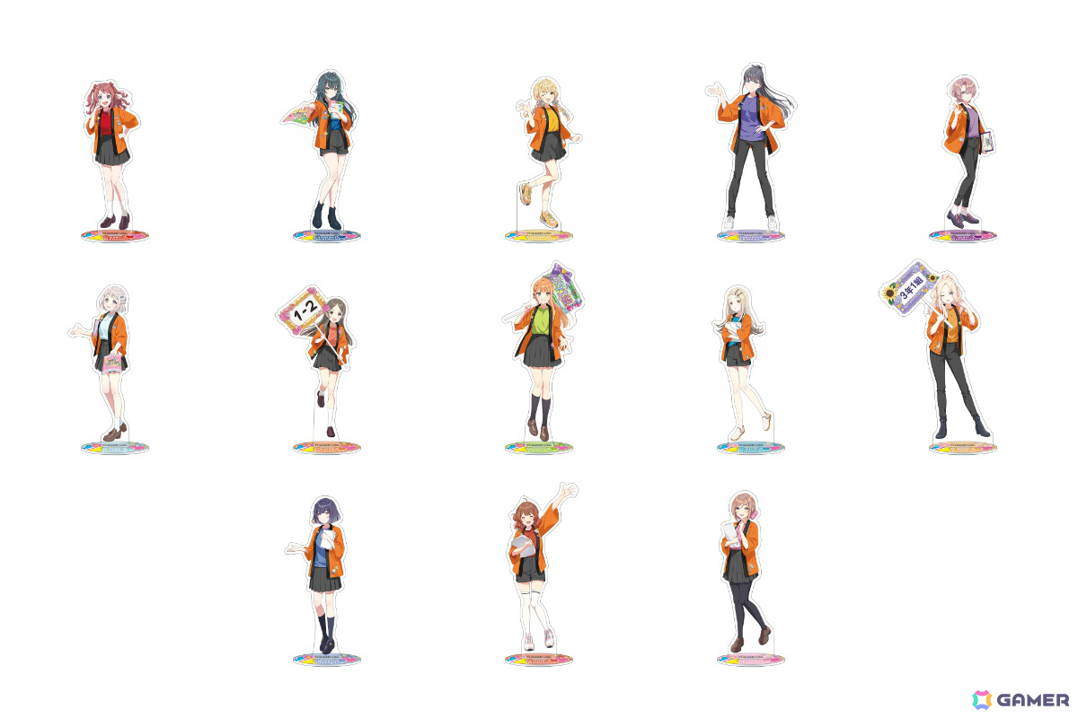 「学マス」初星文化祭をテーマにした描き下ろしグッズが2月28日にアニメイトで発売！中池袋公園で展示や射的ゲームなどの企画も実施の画像