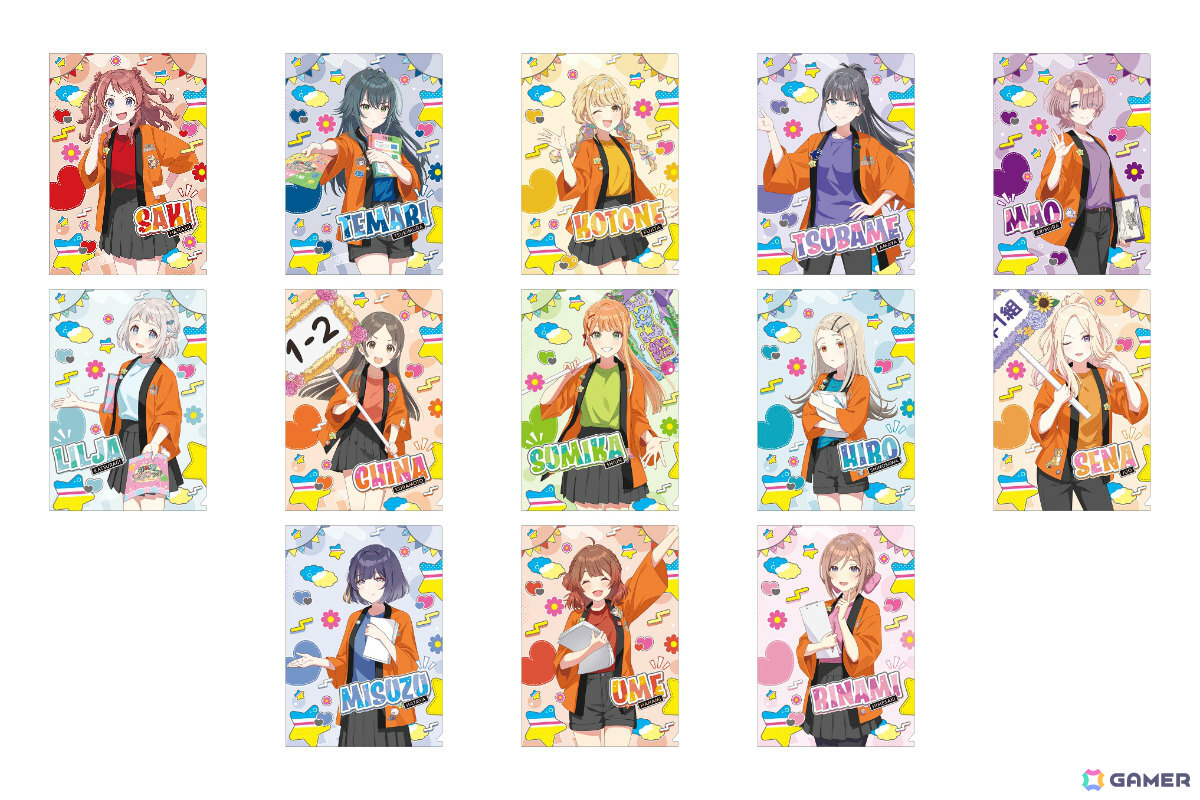 「学マス」初星文化祭をテーマにした描き下ろしグッズが2月28日にアニメイトで発売！中池袋公園で展示や射的ゲームなどの企画も実施の画像