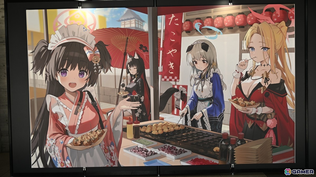 「ブルアカふぇす！～ごー！ごー！！先生♪～」フォトレポート！「ブルアカ」5周年にちなんだ展示やアトラクション、フード＆ドリンクと盛りだくさんの画像