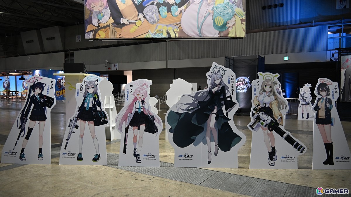 「ブルアカふぇす！～ごー！ごー！！先生♪～」フォトレポート！「ブルアカ」5周年にちなんだ展示やアトラクション、フード＆ドリンクと盛りだくさんの画像