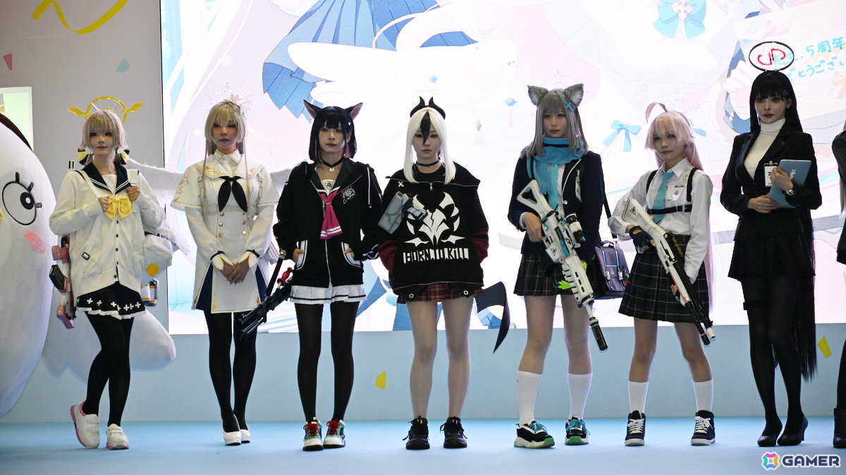 「ブルアカふぇす！～ごー！ごー！！先生♪～」フォトレポート！「ブルアカ」5周年にちなんだ展示やアトラクション、フード＆ドリンクと盛りだくさんの画像5