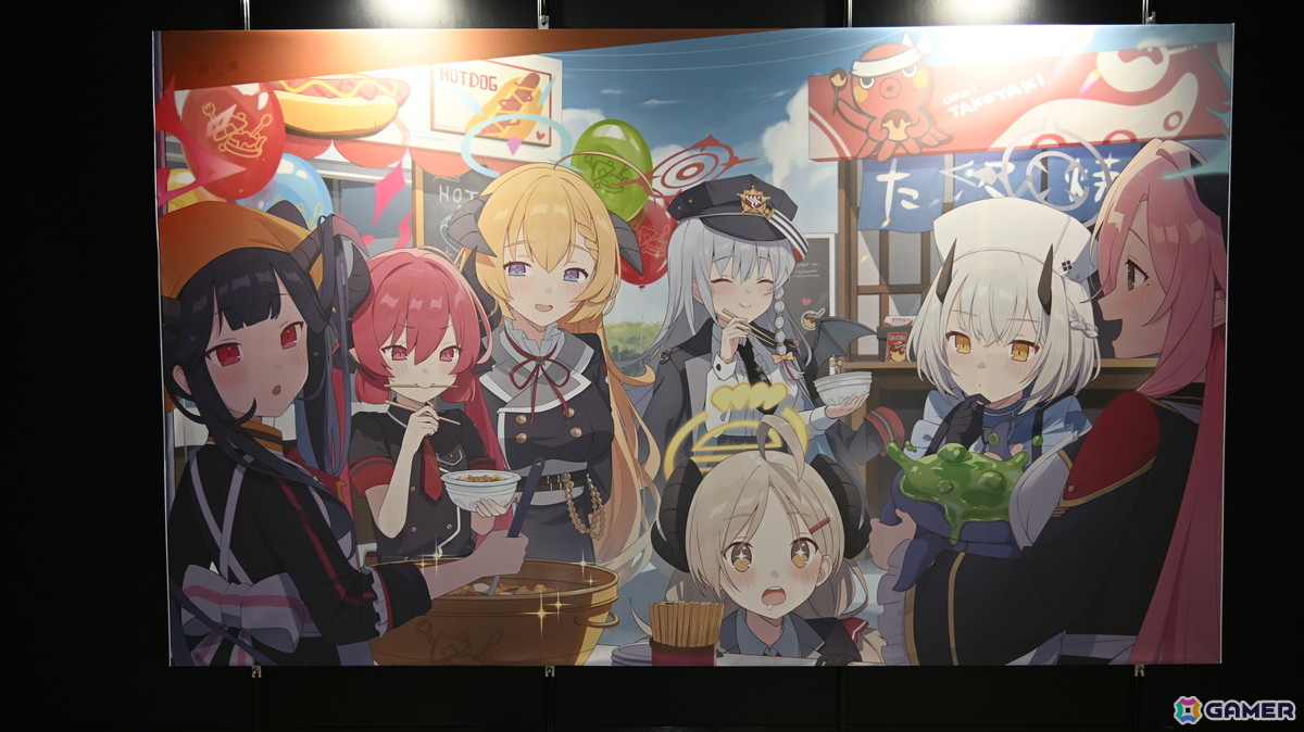 「ブルアカふぇす！～ごー！ごー！！先生♪～」フォトレポート！「ブルアカ」5周年にちなんだ展示やアトラクション、フード＆ドリンクと盛りだくさんの画像