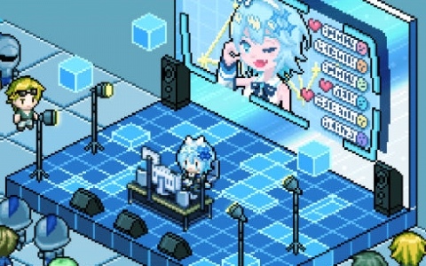 部屋作りが配信の鍵になる配信者育成SLG「シルと星無きセカイの再栄録」のSteamページが公開！