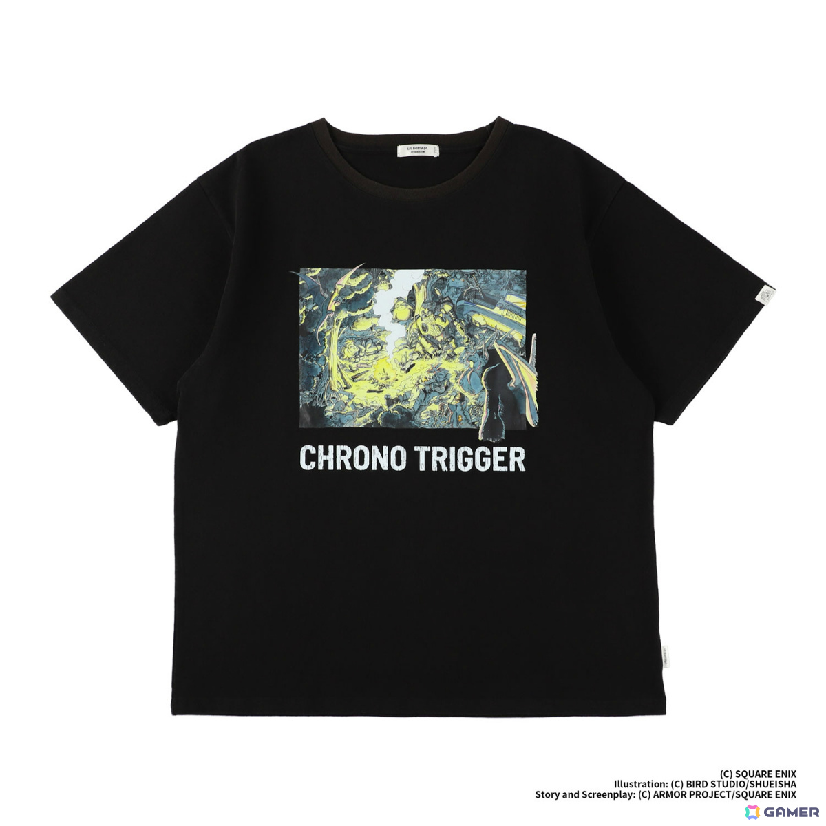 クロノ・トリガー」鳥山明氏の原画がデザインされたTシャツがスクエニ
