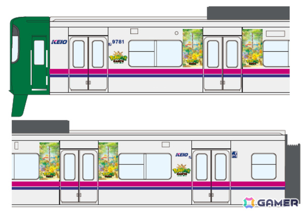 「ポケパーク カントー」の装飾が最寄り駅となる京王よみうりランド駅に登場！ラッピングトレインも運行予定の画像8