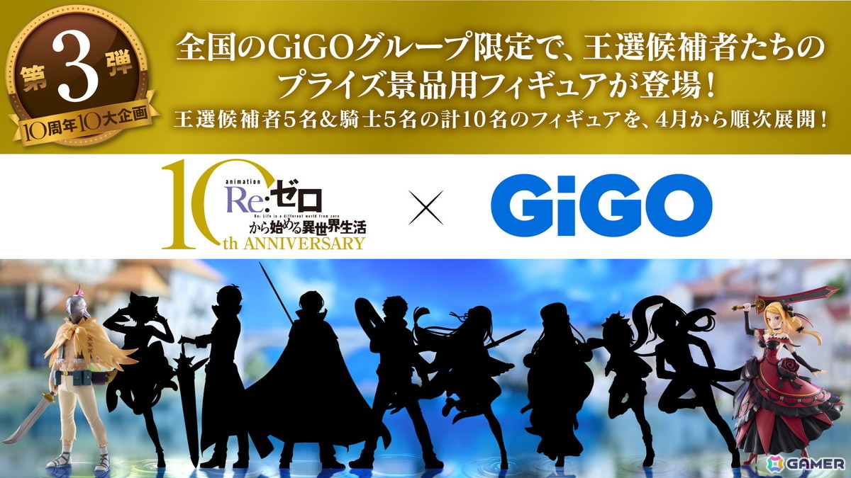 TVアニメ「Re:ゼロから始める異世界生活」10周年記念ビジュアル・ダイジェストPVが公開！「パズドラ」とのコラボなど10大企画の続報もの画像