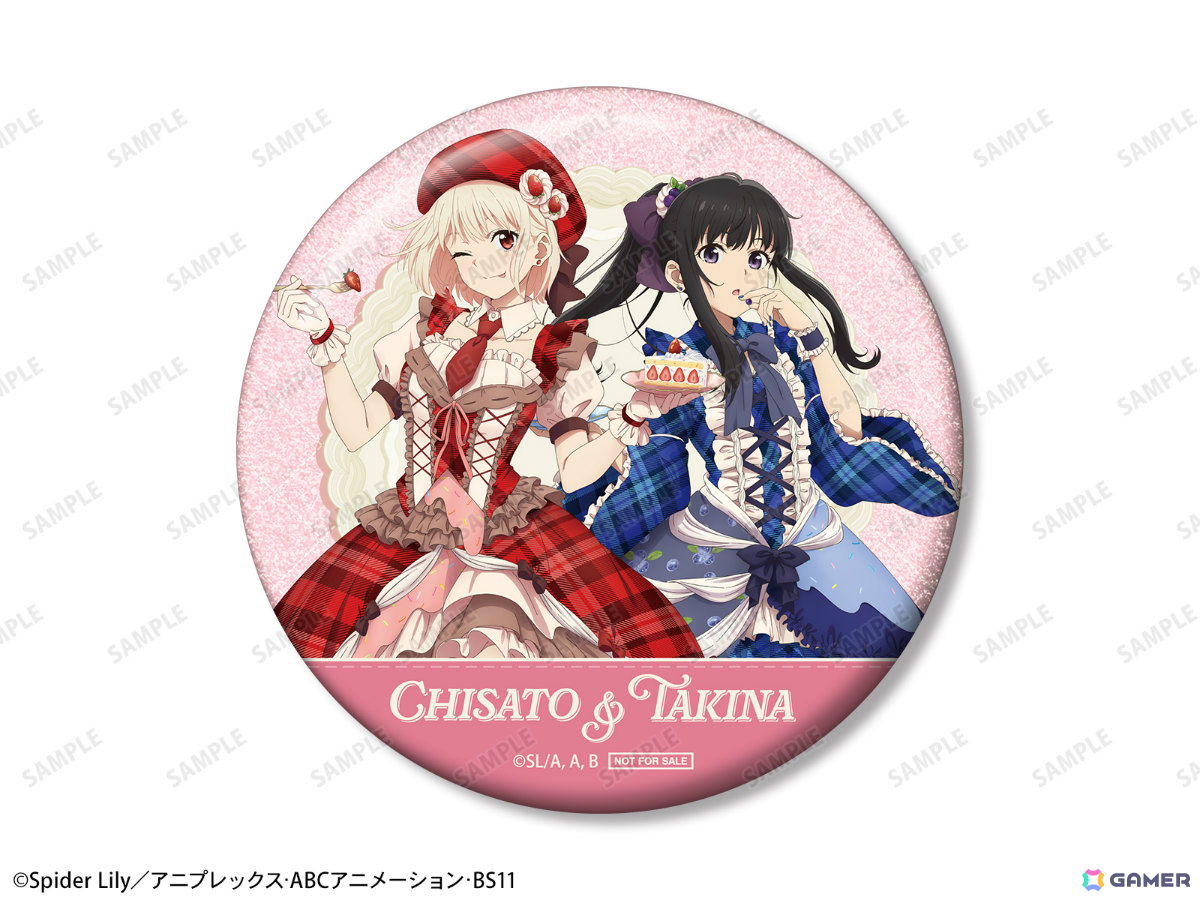 TVアニメ「リコリス・リコイル」スイーツ衣装やメルヘンメイドを