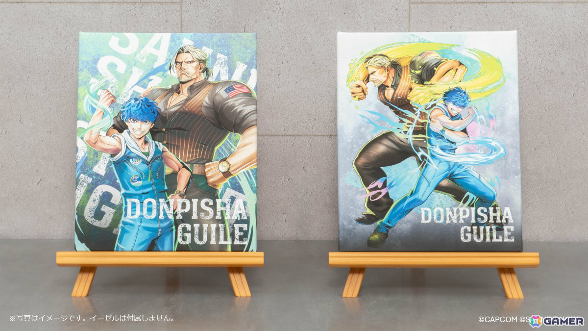 キャンバスアートボード キービジュアル / ソニックブーム（高品位美術印刷、各W273×H190×D20mm）各5,500円（税込）