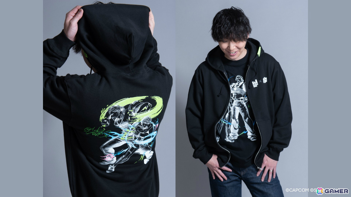 ドンピシャさん パーカー着用イメージ