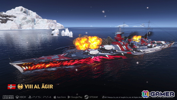 「World of Warships: Legends」で「アズールレーン」との第七波コラボが開催！ヴィットリオ・ヴェネトやエーギルたちが登場の画像3