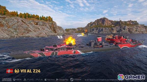 「World of Warships: Legends」で「アズールレーン」との第七波コラボが開催！ヴィットリオ・ヴェネトやエーギルたちが登場の画像5