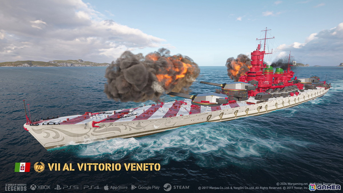 World of Warships: Legends」で「アズールレーン」との第七波コラボが